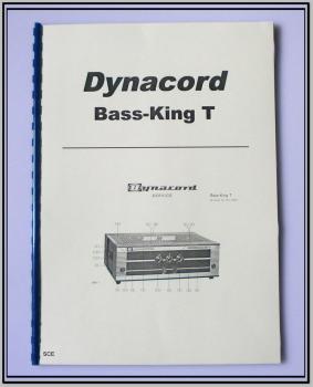 Dynacord Bass-King-T / technische Unterlage