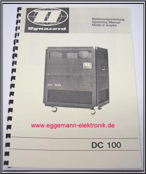 Dynacord Leslie DC-100 / technische Unterlage