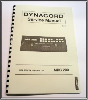 Dynacord Midi Controller MRC-200 / technische Unterlage