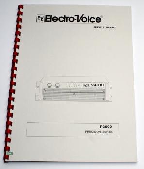 Electro-Voice P3000 / technische Unterlage