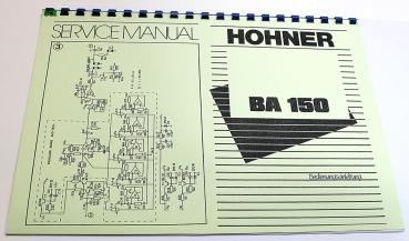 Hohner Verstärker / BA-150 / technische Unterlage