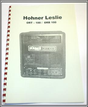 Hohner Leslie ORT-ORB - 100/technische Unterlage