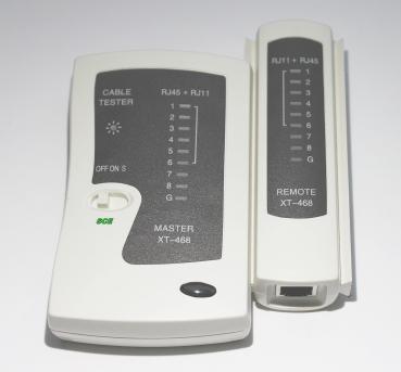 Kabeltester für RJ45/RJ11